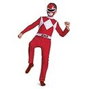 DISGUISE 115669K Superhero Red Power Rangers Costume Kids, M