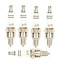 HIFROM (Pack Of 5) A7TC Spark Plug Compatible with GY6 50cc 70cc 90cc 110cc 125cc 150cc Chinese ATV Dirt Bike Go Kart Moped Gas Scooter