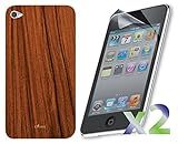 Exian 4T043_SP Case for Apple iPod Touch 4-Brown