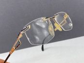 CAZAL Eyeglasses Frames men woman Gold Silver Rimless Rectangular 261 Germany