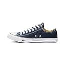 Converse Unisex Chuck Taylor All Star Low Top, Navy, 8 M US