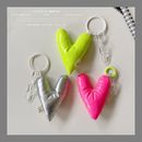 Key Lanyard PU Heart Keyring For Mobile Phone Cases Accessories Color Keys Rope