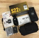 New CAT S22 Unlocked Rugged Touch Screen 16GB Android Flip Phone International