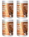 Sickpol Nutrition Slim Shake Pro Protein Powder-Meal Replacement Shake For Weight Control & Management-Sugar Free,Healthy,(7g Protien 4G fiber 24 Vitamins&Minerals) For Men & Women (Chocolate 4 Pack)