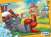 Frank Puss in Boots 108 Piece Jigsaw Puzzle for Kids for Age 6 Years Old and Above