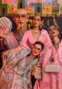 Abrazando Heritage con Saree Kantan Puro Fusión Intrincada Elegante Fiesta Sari