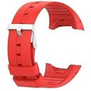 Loom Tree Silicone Wrist Band Replacement Strap for Polar M400 M430 Smart Watch Red