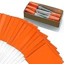 Zozen Marking Flags, Orange Marker Flags - 1000 Pcs | 15x4x5 Inch, Lawn Flags, Landscape Flags, Marker Flags for Lawn, Survey Flags, Irrigation Flags, Match with for Distance Measuring Wheel.