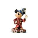 Disney Traditions Mickey The Magician Statue 11Cm, Height, Blue,red