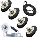 4581EL2002C Dryer Drum Roller Wheel and Shaft Pack of 4 For LG 4581EL2002H