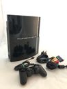 Sony PS3 PlayStation 3 FAT 80GB  Black Console / Tested Working :