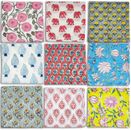 Wholesale Lot Of Indian Hand printed napkins 16 x 16 Kitchen Dining Room Table