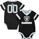 NFL Oakland Raiders Unisex-Baby Dazzle Bodysuit, Black, 0-3 Months