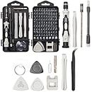 117 in 1 Precision Screwdriver Set,Computer Repair Tool Kit,Magnetic Repair Tool Kit for Xbox Series/PS3/PS4/Nintendo Switch/Tablet/Laptop/Watch/Cellphone/PC/Camera/Electronic