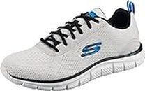 Skechers Men's 232399-WBK Skechers- Track-ripkent White/Black Running Shoes - 6 UK (7 US)