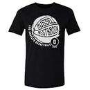 500 LEVEL Russell Westbrook Shirt - Russell Westbrook Los Angeles C Basketball WHT (Black, Large)