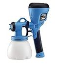 HAUPON TM-71, 1100 ml Paint Sprayer with Less Thinner Required, Paint Flow Adjustable, Electric Paint Spray Gun, 3 Spray Patterns Spray Painter, Home Paint Spray Tool Use with Paints, Stains, Varnish, and Disinfectant