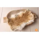 Rabbit Fur For Baby Girl Birth Newborn Photography Props Baby Photo Shooting Background Blanket