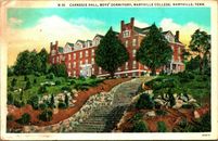 Carnegie Hall and Boys Dorm Maryville College Tennessee TN UNP WB Postcard Q12
