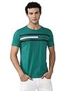 Van Heusen Men's Solid Regular T-Shirt (VSKCURGBU51718_Multicolour XL)