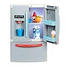 Little Tikes - First Fridge - Interaktiver und realistischer Kühlschrank für Kinder - Mit Licht und Geräuschen, Inkl. Küchen-Accessoires und funktionierendem Eiswürfelspender - Für Kinder ab 2 Jahren