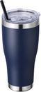 DOMICARE 30 Oz Tumbler with Lid and Straw, Stainless Steel Tumblers Bulk, Insula