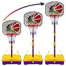 Xwin Sportseries Junior Basketball Hoop Set with Any Surface Stand Portable Fun Playset Toy for Children Adjustable Outdoor & Indoor Ball Games for Boys & Girls Sports Gift for Kids