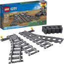 LEGO City Trains Switch Tracks 60238 Juego de juguetes de construcción para niños, niños y niñas 
