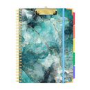 Spiral Clipboard Folio with Notepad Clipboard Folder with Storage for
