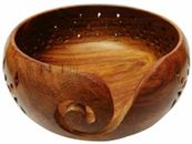 Handmade Wood Yarn bowl Extra Large wooden yarn bowl with Elegant bowl Handmade
