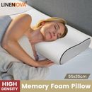 Luxury Contour Memory Foam Pillow High Density Pillow Cushion Washable Cover