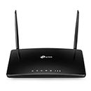 TP-Link AC1200 4G+ Cat6 Gigabit Router, Wireless, Dual Band, 4G/3G Network, Up to 300Mbps, SIM Slot, MU-MIMO, Full Gigabit Ports, OneMesh, Wi-Fi Router Mode, No Configuration Required (Archer MR600)