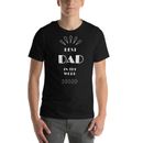 T-shirts with Father's Day phrases, gifts for dad, camisetas.