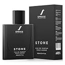 Spruce Shave Club Stone Perfume For Men 100ml | EDP Mens Perfume | Long Lasting Perfume for Men | Perfect Gifts for Men, Boyfriends Husbands (100ml) (Stone)