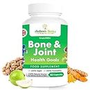 Authentic Biotics – 60 100%Natural Multivitamins for Men & Women, Vegan Vitamin D3, Calcium Magnesium Zinc K2 & Turmeric with Curcuminoids, Multivitamin and Minerals for Bone Health & Joint Care