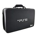 New World Storage Bag for PS5 , Travel Bag for PS5 , Carrying Case Briefcase Type for PS5,Waterproof Shoulder Bag for Playstation 5 with Both Side Storage Compartment-Black