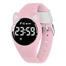 Kids Watches Digital Sport Watch for Girls Boys, Fitness Tracker with Alarm Clock, Stopwatch, No App Waterproof Watches for Teens Students Ages 5-12, Pink-Y-1, Modern
