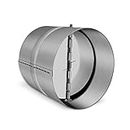 FRESH SPEED 4 Inch Professional Backdraft Damper Shutter Connector Duct