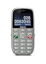 Gigaset GL390, Téléphone portable, GSM/ Dual Band, Capacité: 32 GB, Argent, [Version International, Non-Compatible en France], 1 Mobiltelefon für Senioren