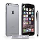 Yousave Accessories® - Carcasa rígida para iPhone 6 Plus (con Mini lápiz Capacitivo), diseño Transparente
