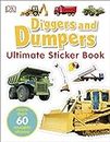 Ultimate Diggers Dumpers Sticker Book (Ultimate Sticker Book)