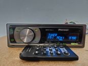 PIONEER DEH-6010MP RETRO AUTO RADIO STEREO MP3 AUX LETTORE CD HEAD UNIT & TELECOMANDO