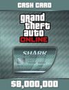 Tarjeta Grand Theft Auto Online (GTA V 5): Megalodon Shark - PC Global *El mismo día*
