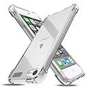 Amazon Brand - Solimo Mobile Cover, Soft & Flexible Shockproof Back Case with Cushioned Edges for Apple iPod Touch 6 / Touch 5 - Transparent
