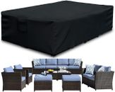 Large Patio Furniture Set Cover Outdoor Sectional Sofa Conversation Set Covers