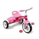 Radio Flyer Pink Rider Trike, Outdoor Tricycle for Toddlers Age 3-5 (Amazon Exclusive)
