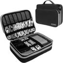 Reisekabel Organizer Tasche, 3 Schichten X-Große Kapazität Elektronik Zubehör Co