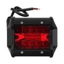 2x 4 Zoll Red Led Work Light Bar Spot Driving Fog Lamp Offroad Truck BoatAuto & Motorrad: Teile,