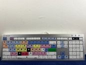 LogicKeyboard LKBU-MC0M4-CWMU-US ALBA Avid Media Composer Keyboard ESK-7599 RARE