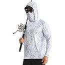 GodbTG 6-in-1 Professional UPF50+ Fishing Clothing, Fishing Shirts for Men with Hood (#1,L)